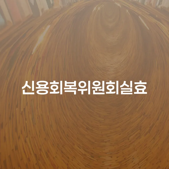 개인회생제도 빚독촉 계시다면
